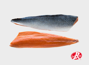 Fish market Salmon fillet