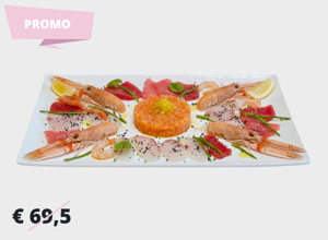 raw fish Mini tartare