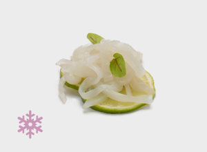 raw fish Cuttlefish tagliatella