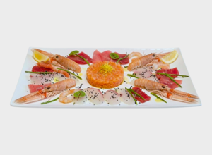 raw fish Mini tartare