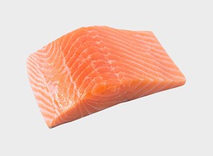 Fish market Salmon fillet