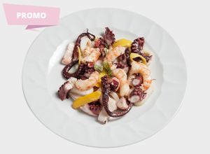 Ready to eat Seafood salad