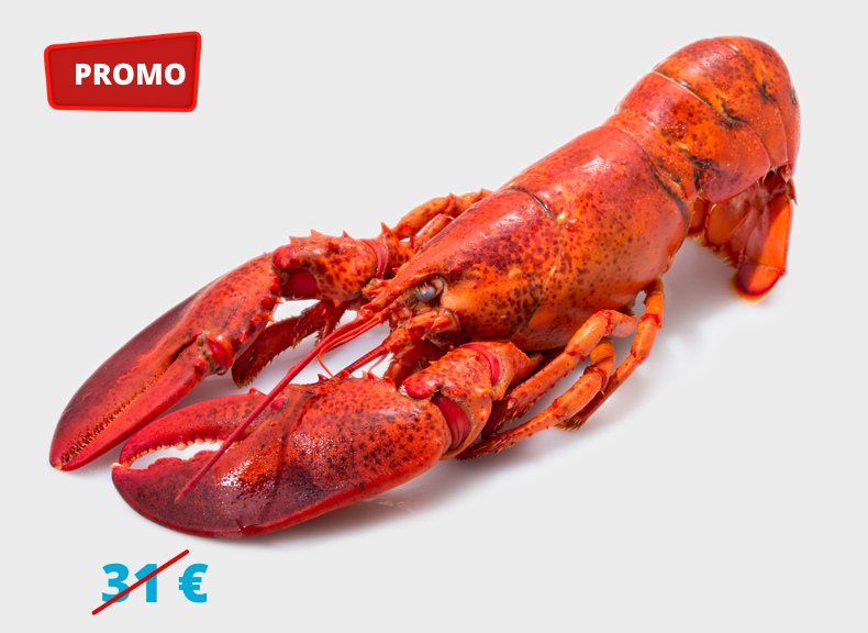Fish market Cooked lobster