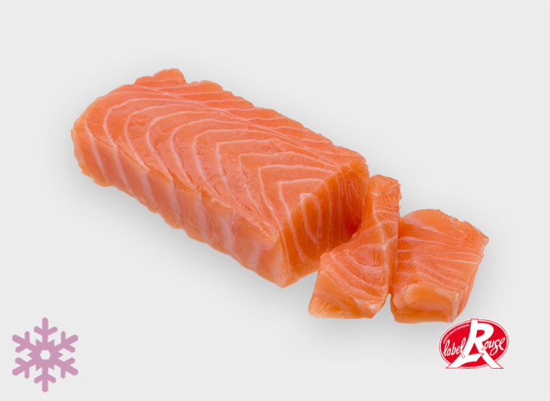 raw fish Salmon saku