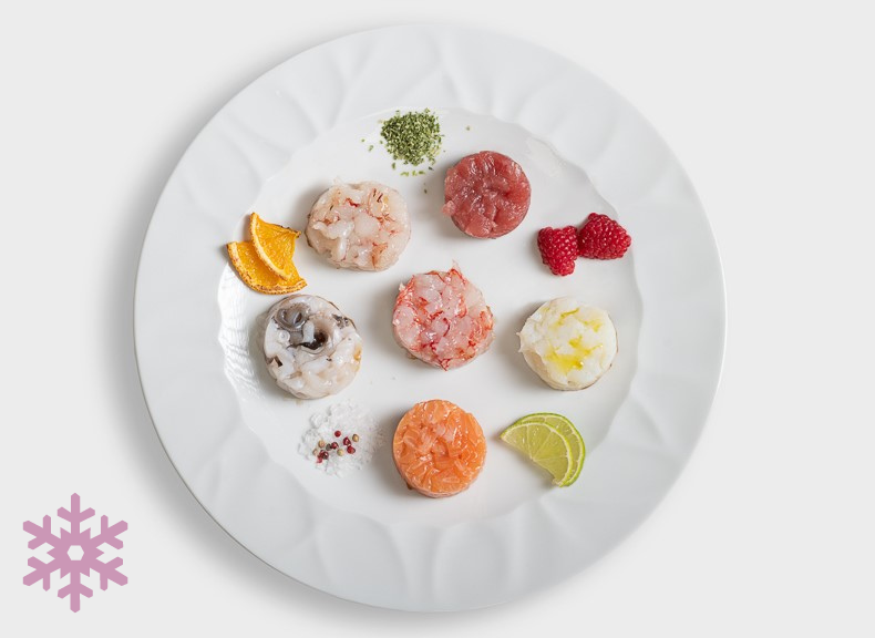 raw fish Mini tartare