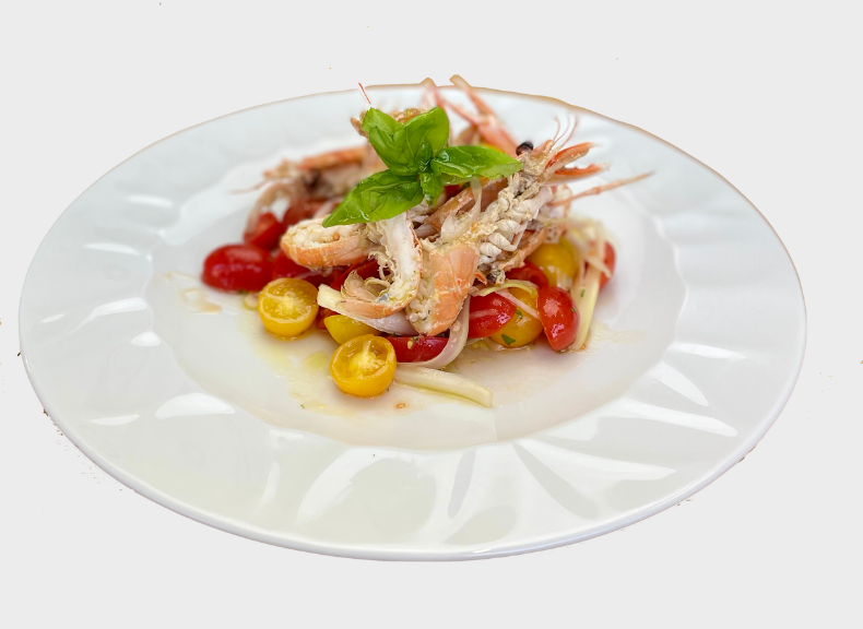 Ready to eat Catalana of prawns