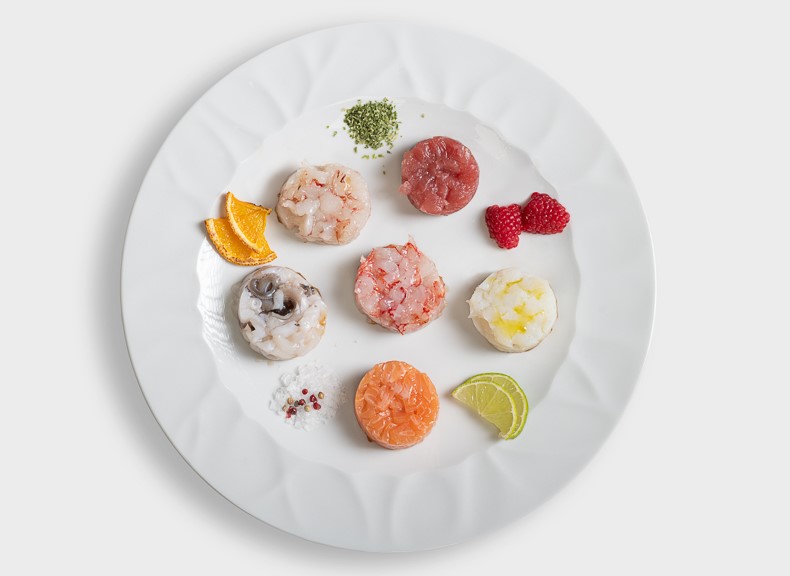raw fish Mini tartare