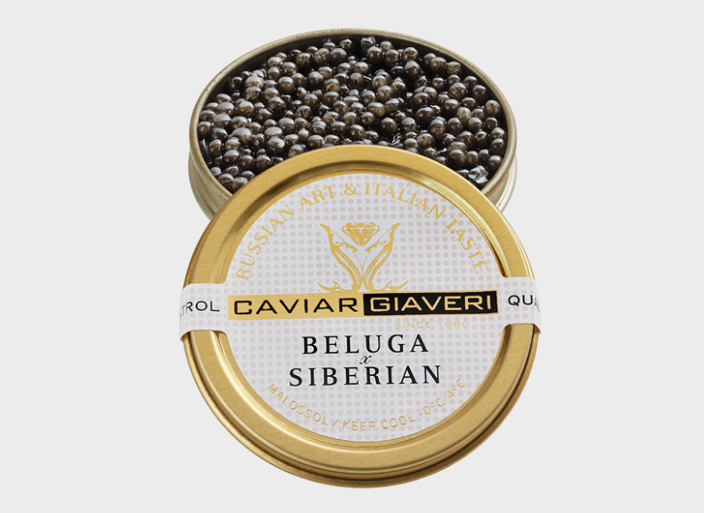 Caviar Italian Siberian beluga
