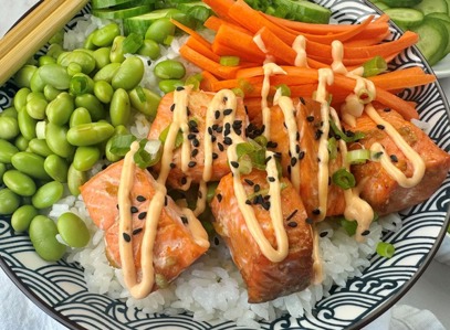 Ricetta light e veloce con salmone selvaggio