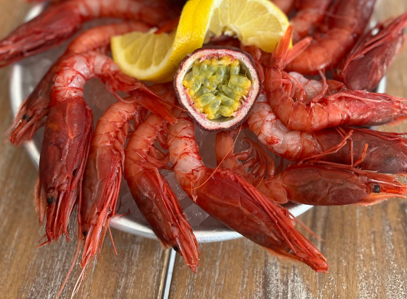 Gambero rosso sgusciato o intero?