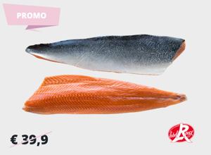 Pescheria Salmone Scozzese fresco