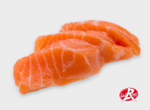 crudi Salmone taglio sashimi