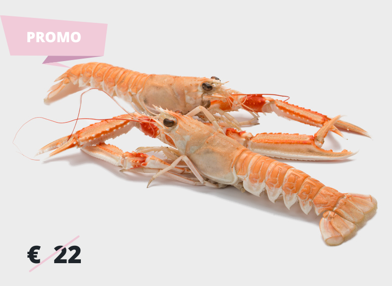 Pescheria Scampi cotti