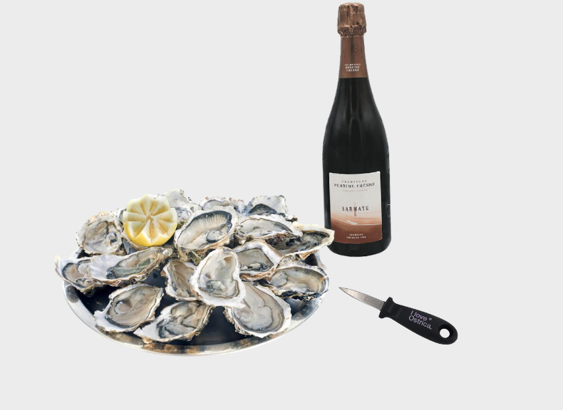 Plateau Ostriche e Champagne